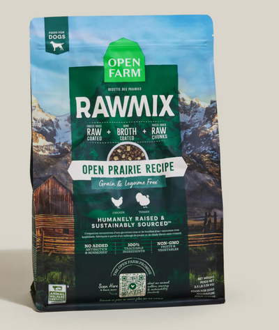 Open Farm Raw Mix Grain Free Open Prairie Open Farm Raw Mix Grain Free Open Prairie