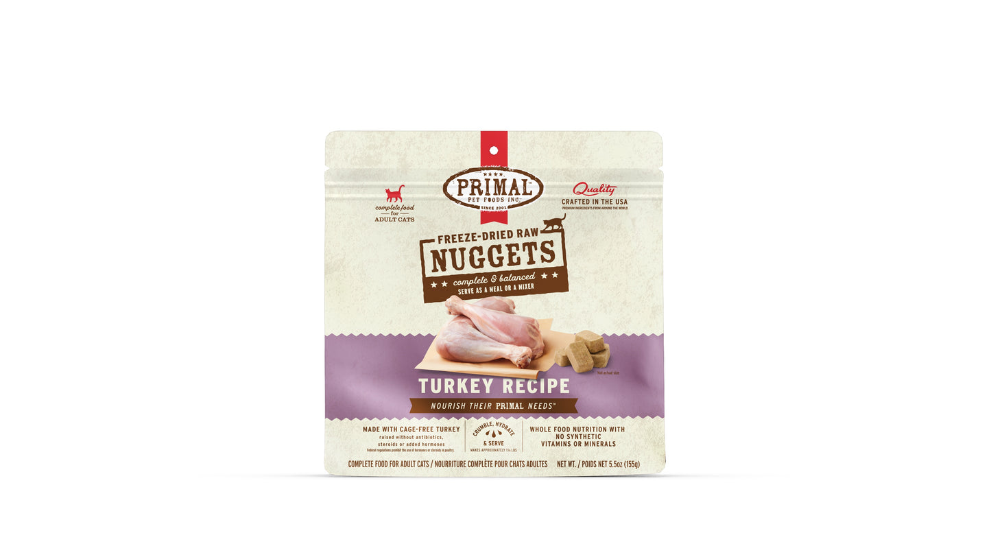 Primal Cat Freeze-Dried Turkey Formula