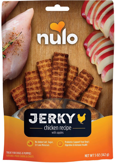Nulo Freestyle Jerky Chicken & Apples 5 oz. Nulo Freestyle Jerky Chicken & Apples 5 oz.