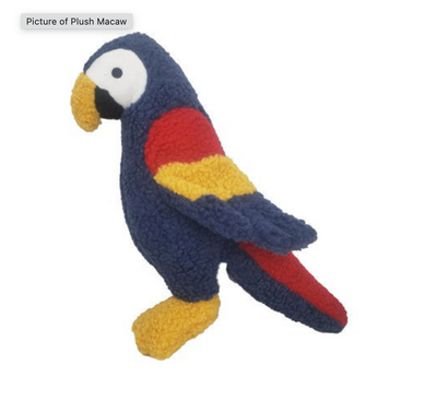 Dog Star Wildlife Mickie the Macaw Dog Star Wildlife Mickie the Macaw