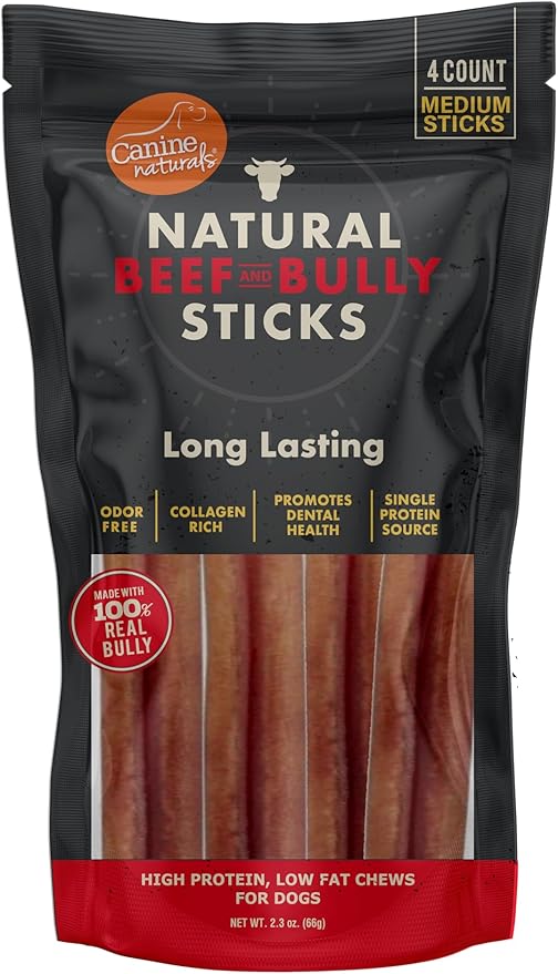 Canine Naturals Beef Bully Stick Small/Medium
