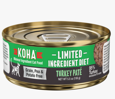 Koha Cat Limited Ingredient Turkey Pate Koha Cat Limited Ingredient Turkey Pate