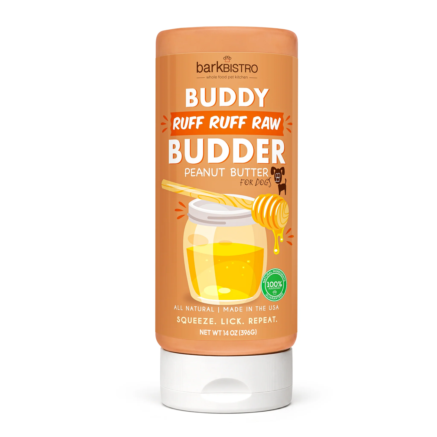 Bark Bistro Ruff Ruff Raw Buddy Budder 14 oz