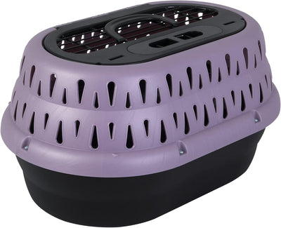 Petmate Top Load Purple Cat Kennel Petmate Top Load Purple Cat Kennel