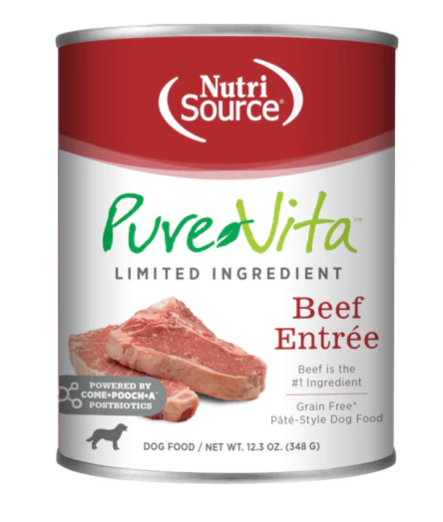 Pure Vita Grain-Free Beef Entree
