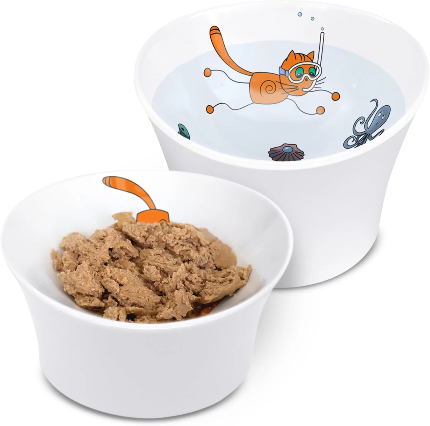 CATnK Studio Cat Food & Water Bowl