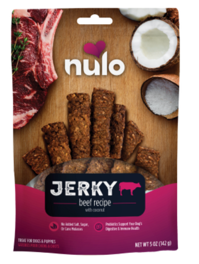 Nulo Freestyle Jerky Beef & Coconut 5 oz. Nulo Freestyle Jerky Beef & Coconut 5 oz.
