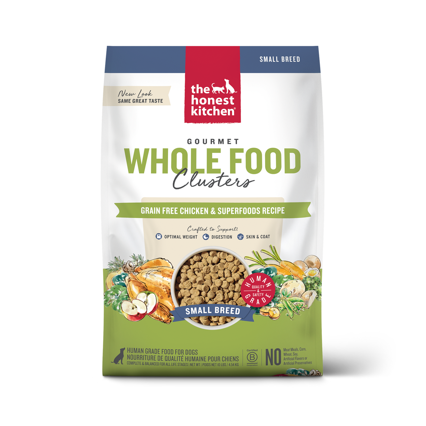 Honest Kitchen Clusters Grain Free Small Breed Chicken