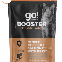 Go! Solutions Cat Booster Immune Health Chicken + Salmon Minced