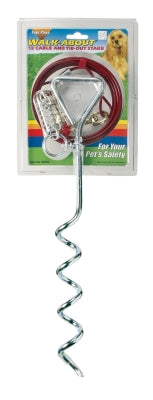 Four Paws Walk About Cable Stake Combo