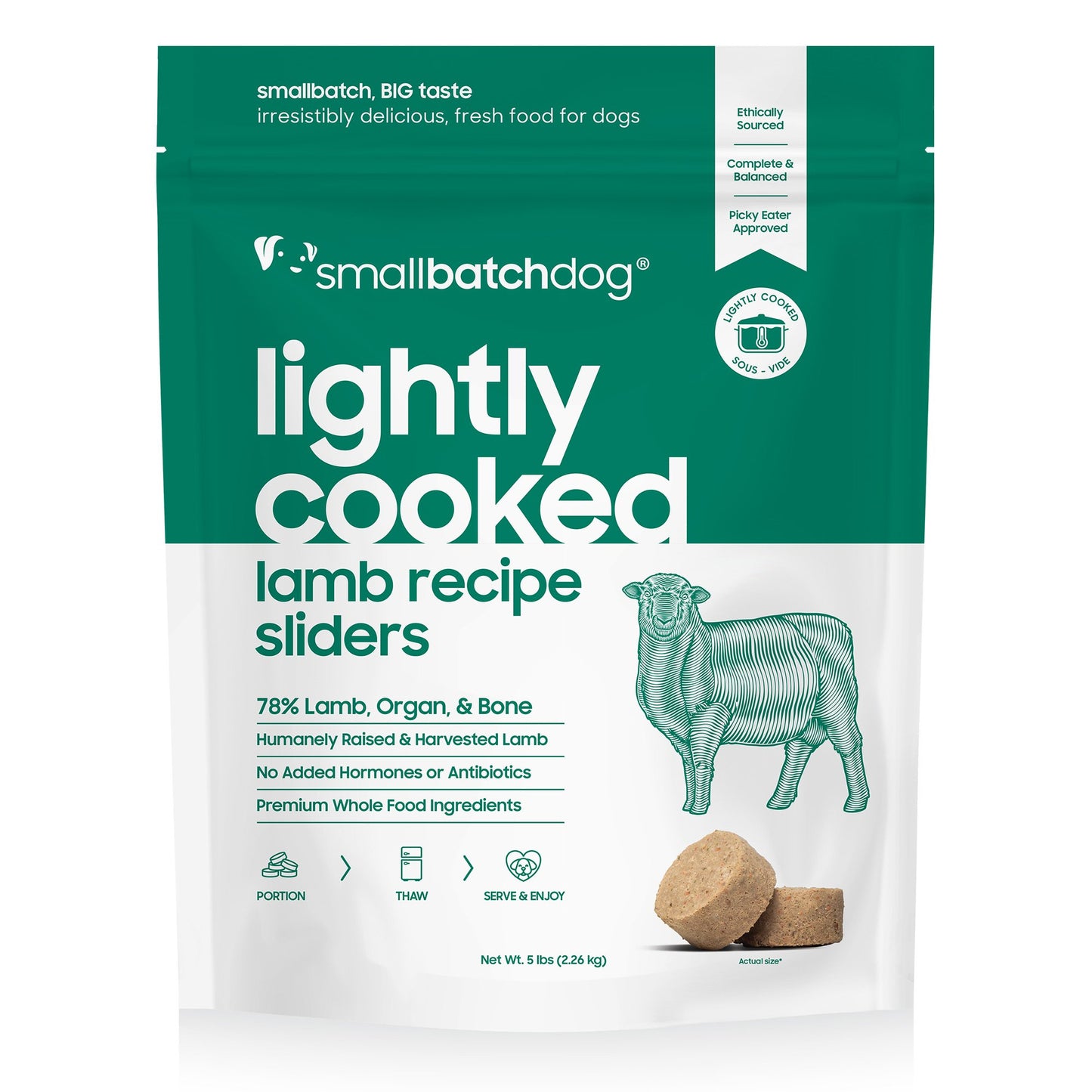 Small Batch Lightly Cooked Lamb