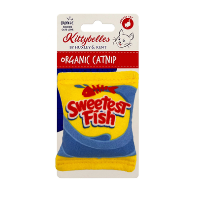 Huxley & Kent Organic Catnip Sweetest Fish Toy Huxley & Kent Organic Catnip Sweetest Fish Toy