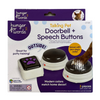 Hunger for Words Dog Speech Button Hunger for Words Dog Speech Button