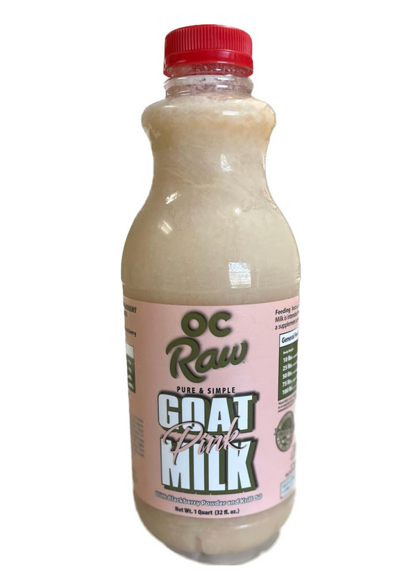 OC Raw Pure & Simple Goat Milk with Krill Oil & Blackberry