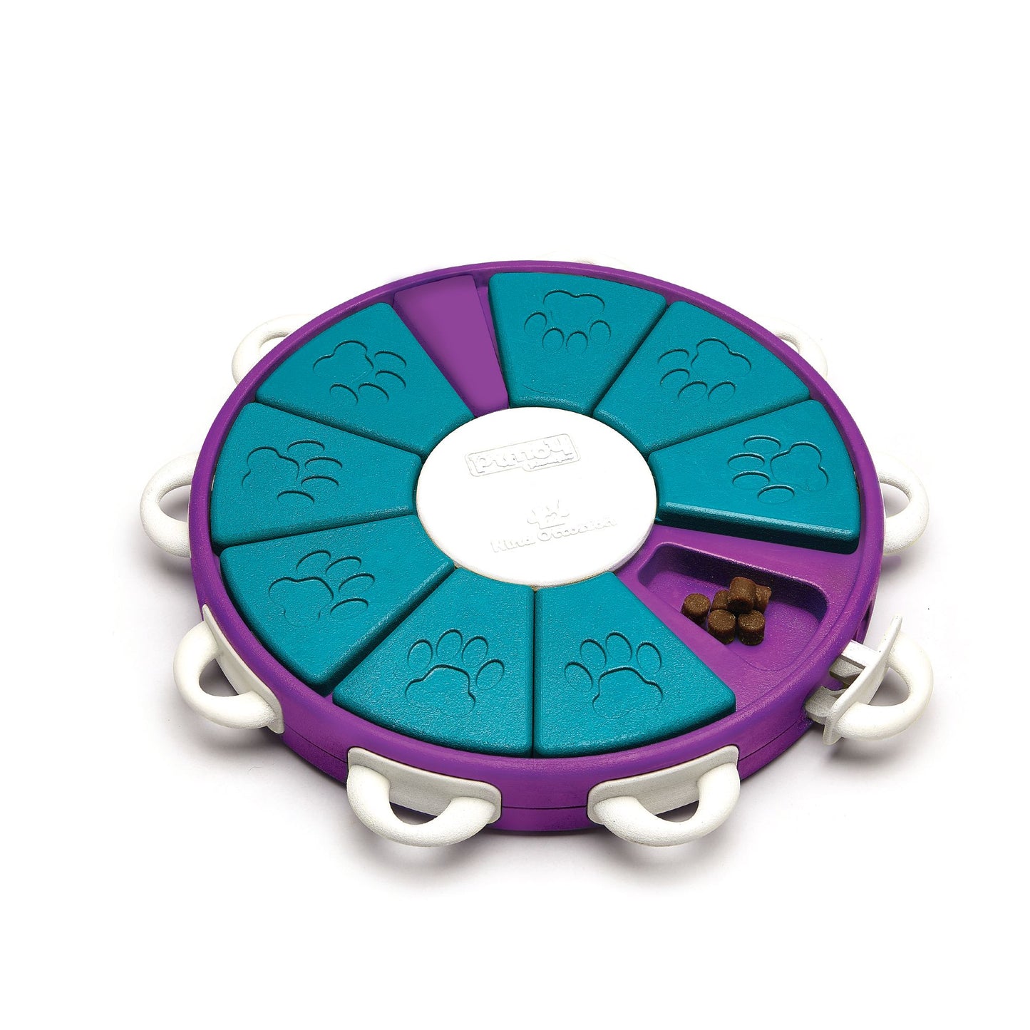Nina Ottosson Twister Interactive Treat Dog Puzzle Toy Purple Level 3