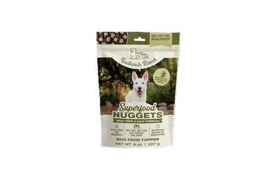 Badlands Ranch Superfood Nuggets Beef Tripe & Kale Topper 8 oz Badlands Ranch Superfood Nuggets Beef Tripe & Kale Topper 8 oz