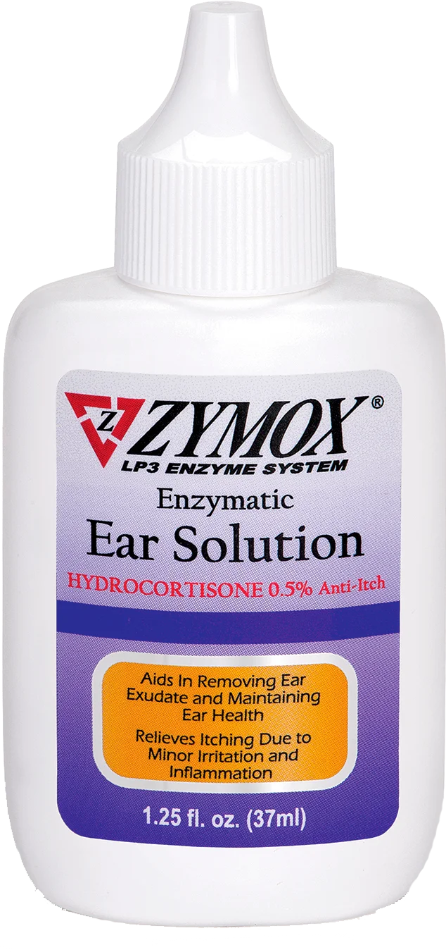 Zymox Ear Solution with .5% hydrocortisone 1.25 oz