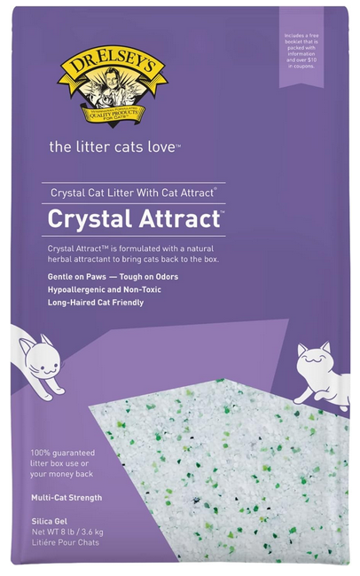 best cat litter for declawed dr elsey Dr. Elseys Crystal Attract Cat Litter 8 Lb – Healthy Pet Austin