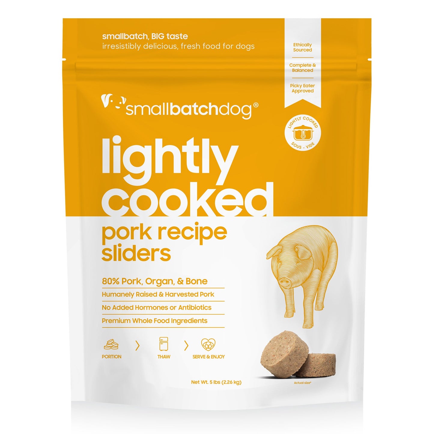 Small Batch Lightly Cooked Pork