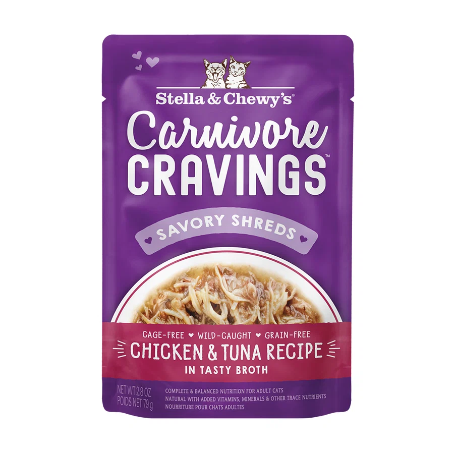 Stella & Chewy's Cat Carnivore Cravings Chicken & Tuna Pouch