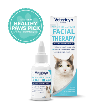 Vetericyn Feline Antimicrobial Facial Therapy 2 oz. Vetericyn Feline Antimicrobial Facial Therapy 2 oz.