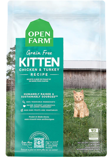 Open Farm Homestead Turkey & Chicken Grain-Free Kitten
