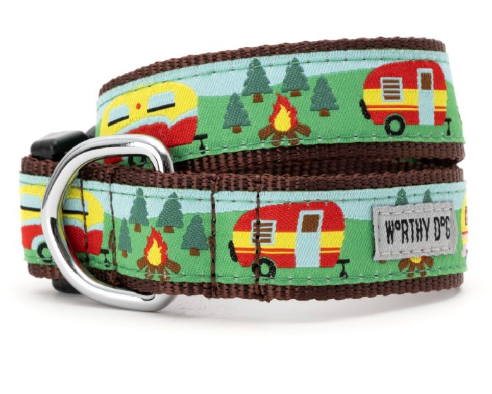 The Worthy Dog Happy Camper Collar