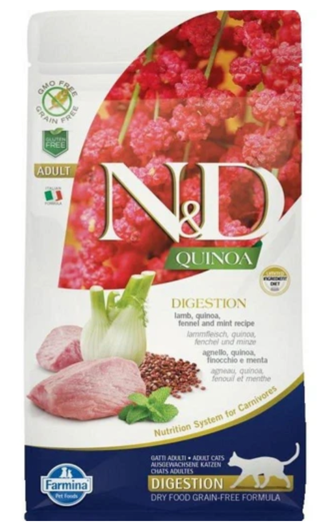 Farmina Cat N&D Quinoa Digestion Lamb