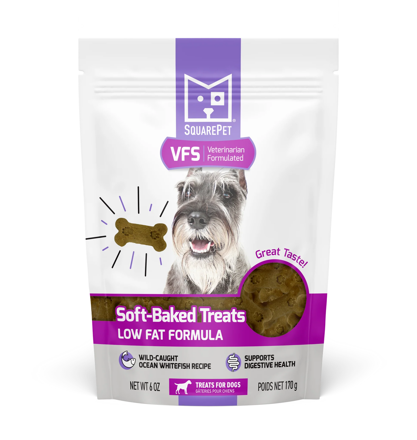 Square Pet VFS Low Fat Soft Baked Treats 6 oz