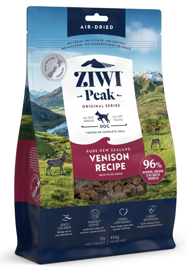 Ziwi Peak Air-Dried Venison Recipe