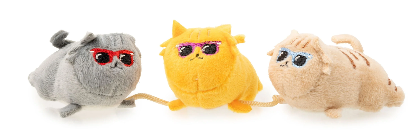FuzzYard Cool Cats Cat Toy 3 pc