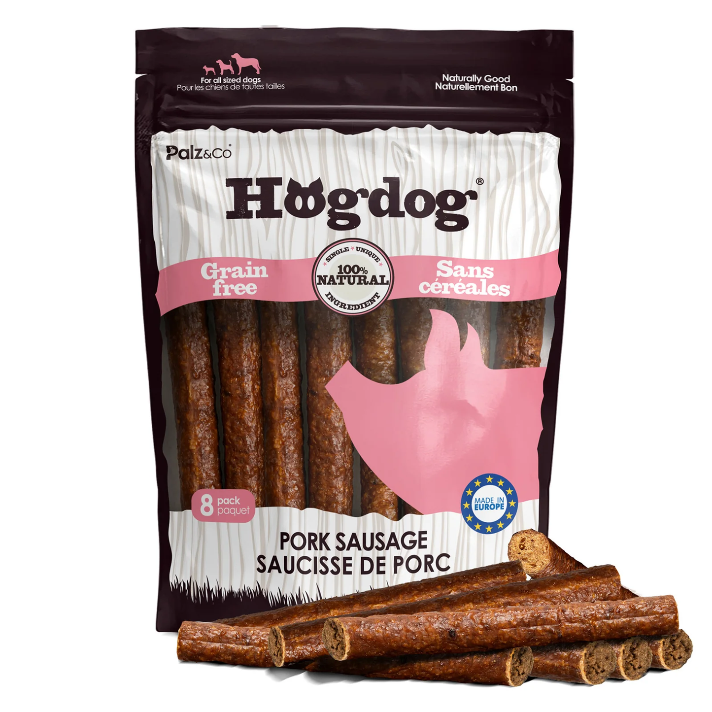 Palz & Co HogDog Pork Sausage