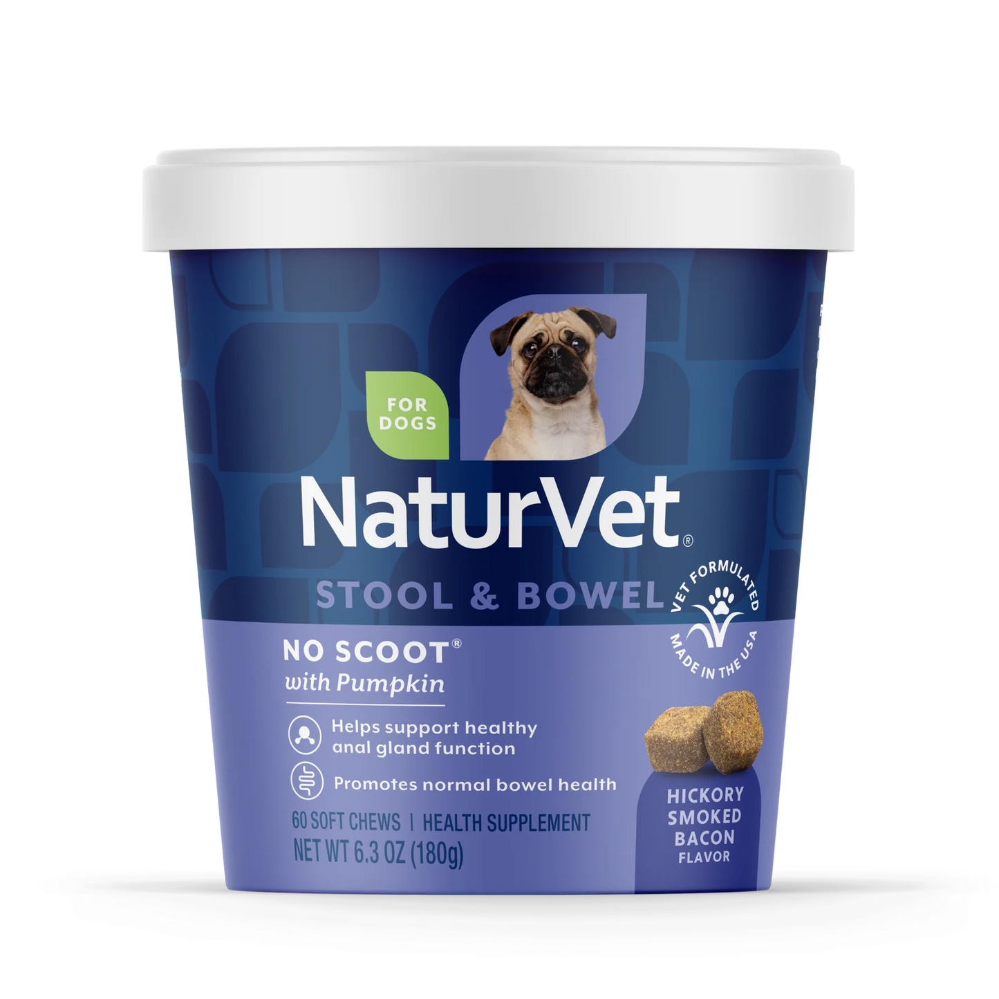 NaturVet No Scoot Soft Chews 60 ct.