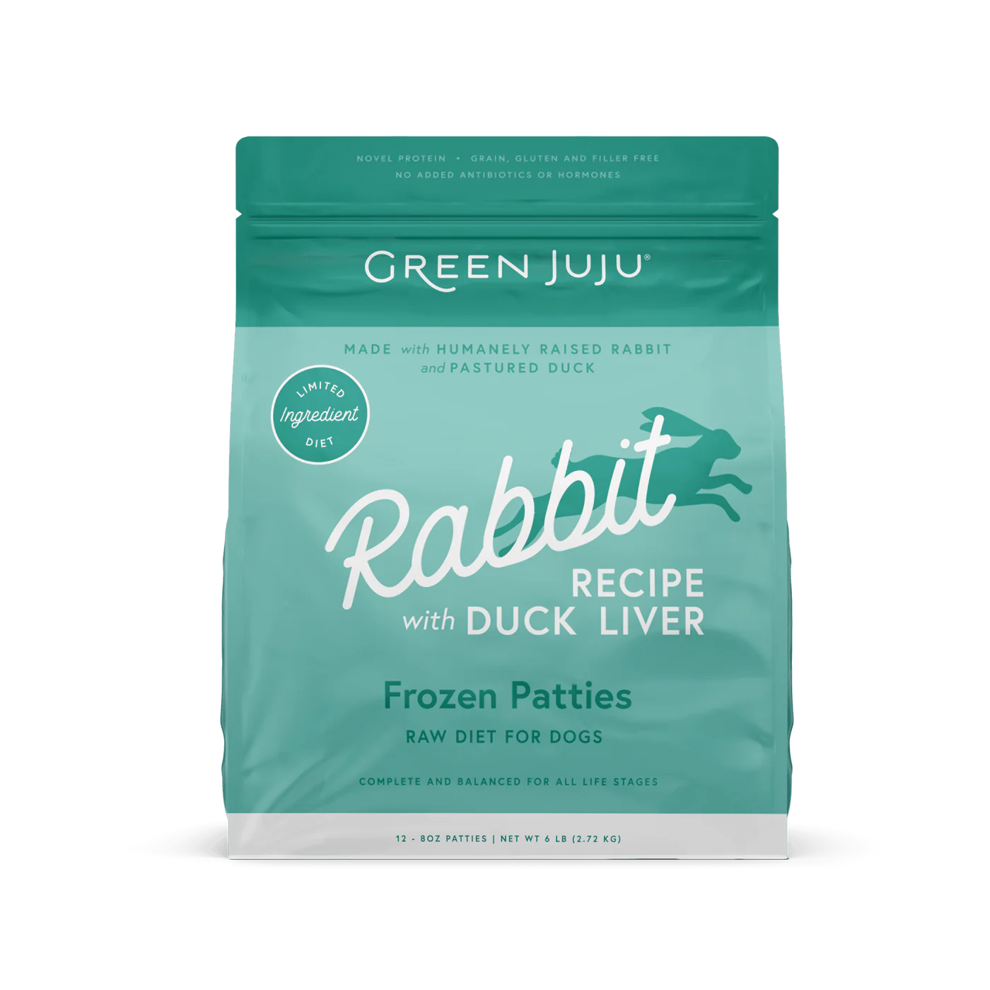 Green Juju Frozen Rabbit with Duck Liver