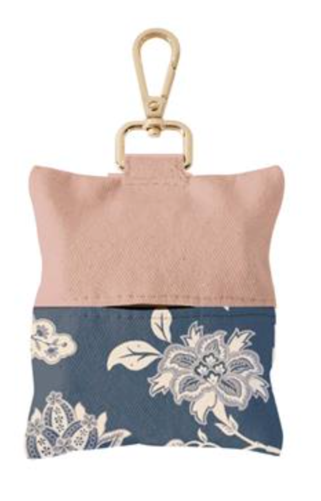 Fringe Canvas Waste Bag Key Chain