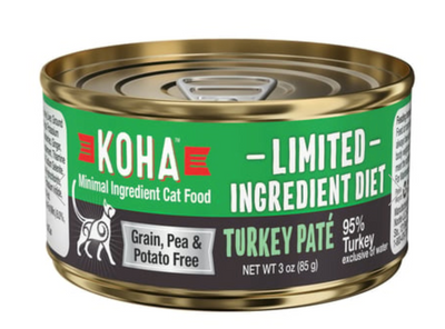 Koha Cat Limited Ingredient Turkey Pate Koha Cat Limited Ingredient Turkey Pate