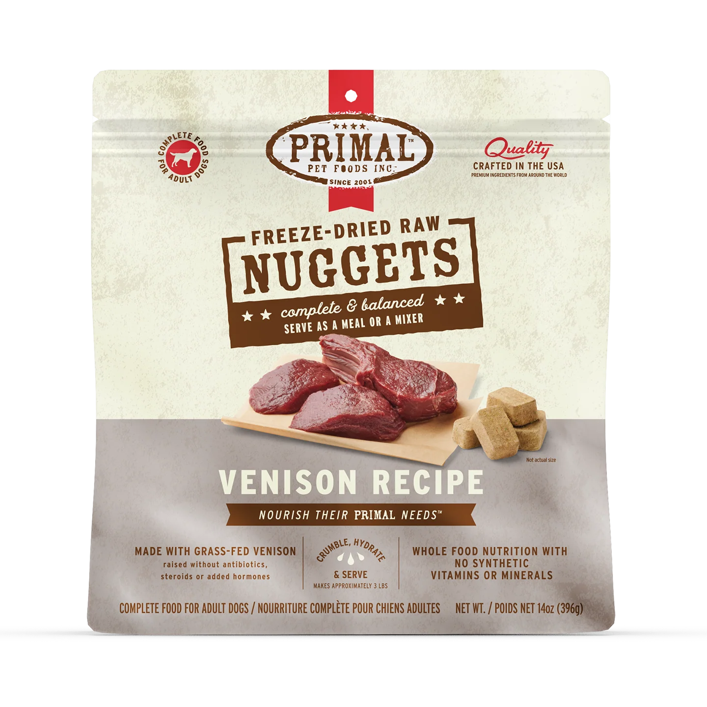 Primal Freeze-Dried Venison Formula
