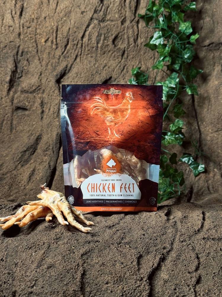 Furever Fierce Chicken Feet 6 ct