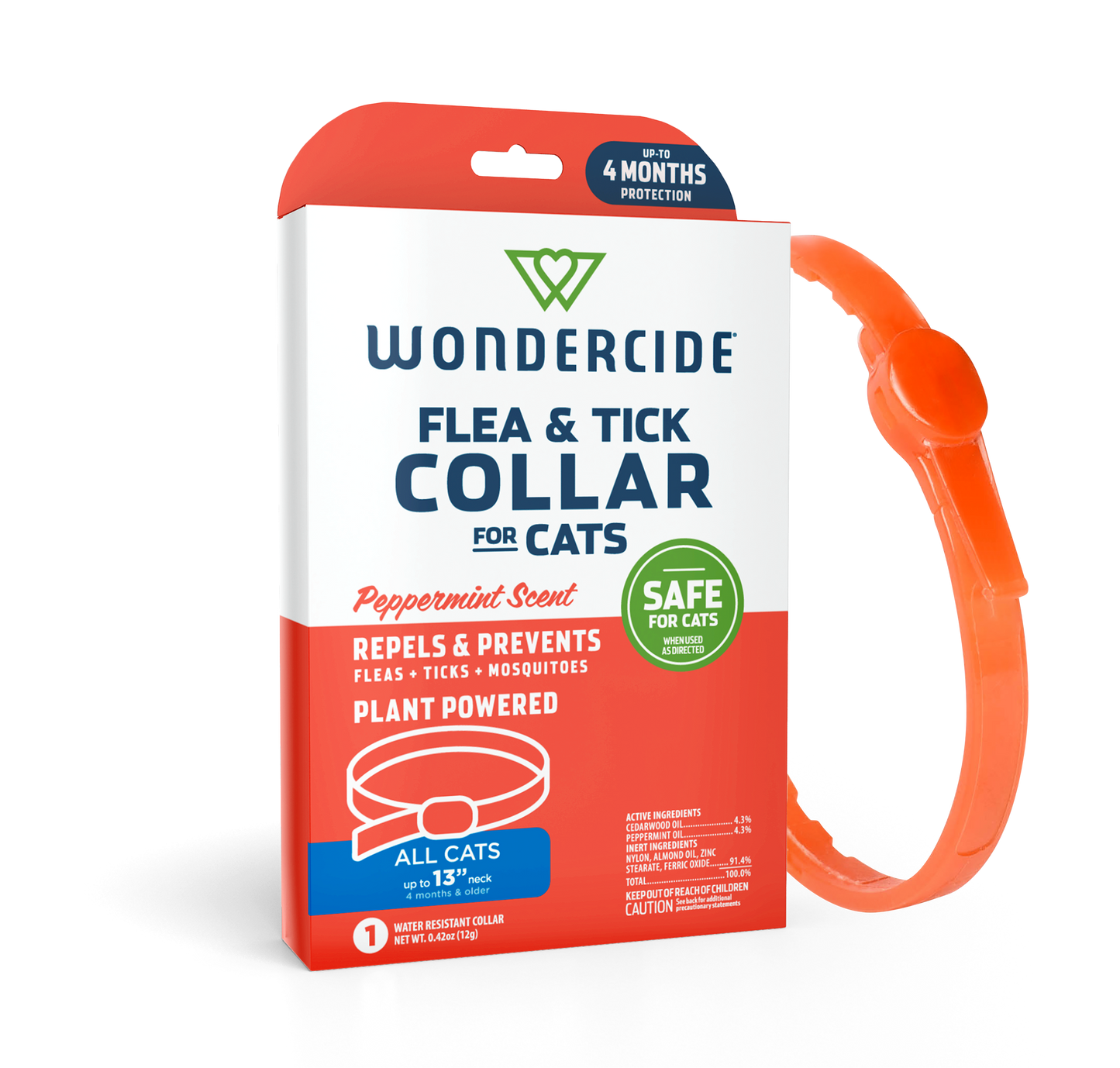 Wondercide Flea & Tick Cat Collar Peppermint