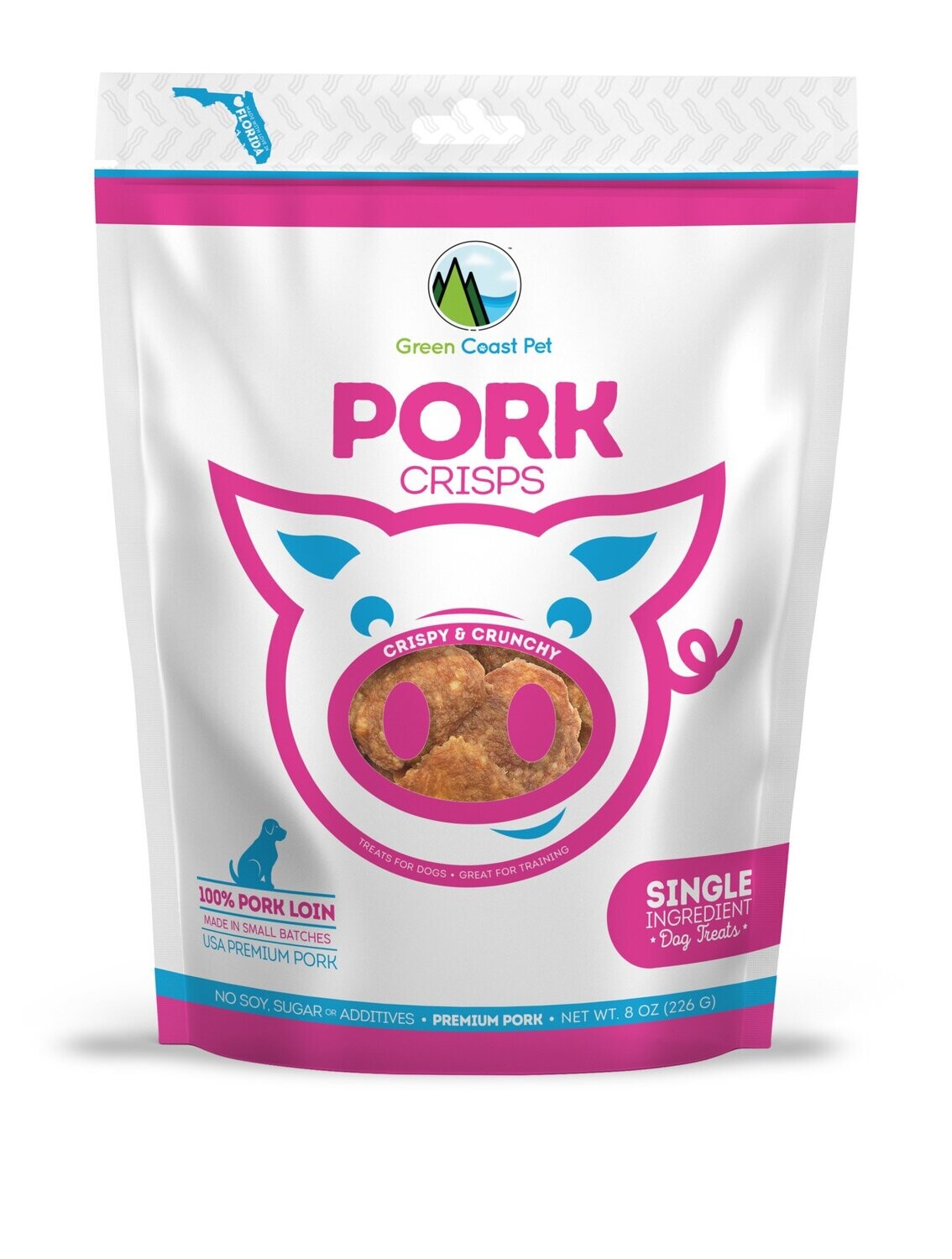 Green Coast Pet Pork Crisps