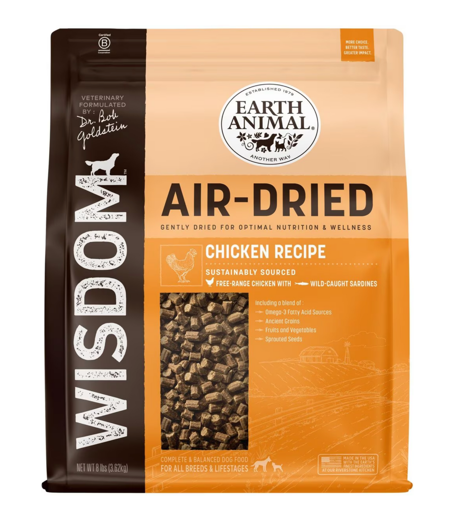 Earth Animal Wisdom Air-Dried Chicken