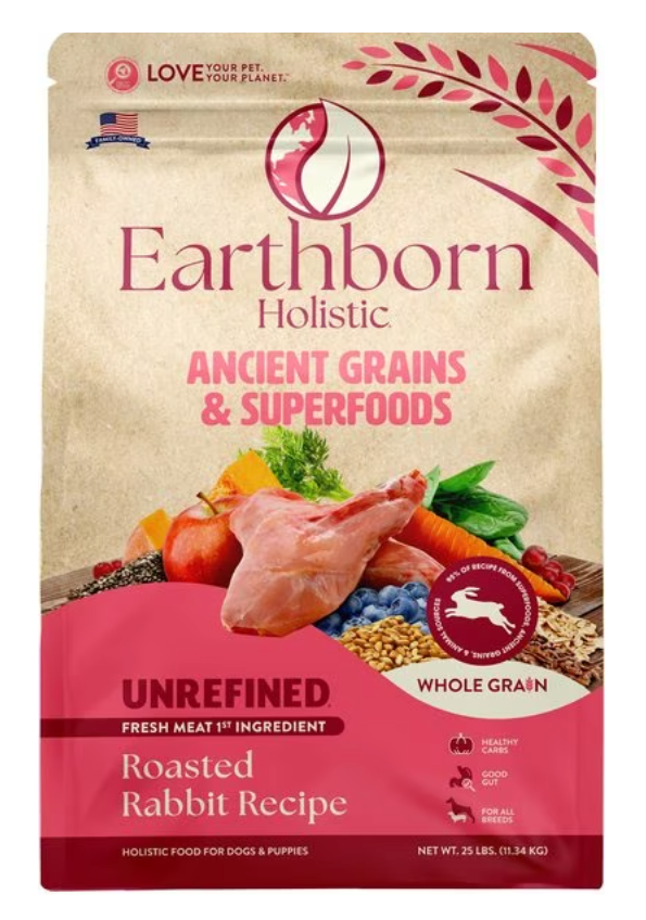 Earthborn Unrefined Roasted Rabbit