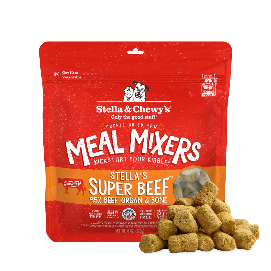 Stella & Chewy's Freeze-Dried Meal Mixers Stella's Super Beef