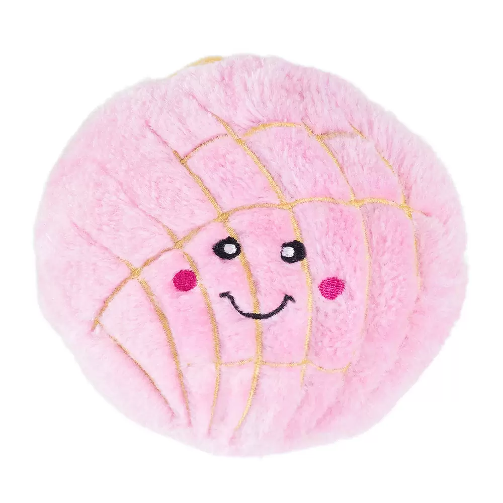Zippy Paws NomNomz Pink Pan Dulce