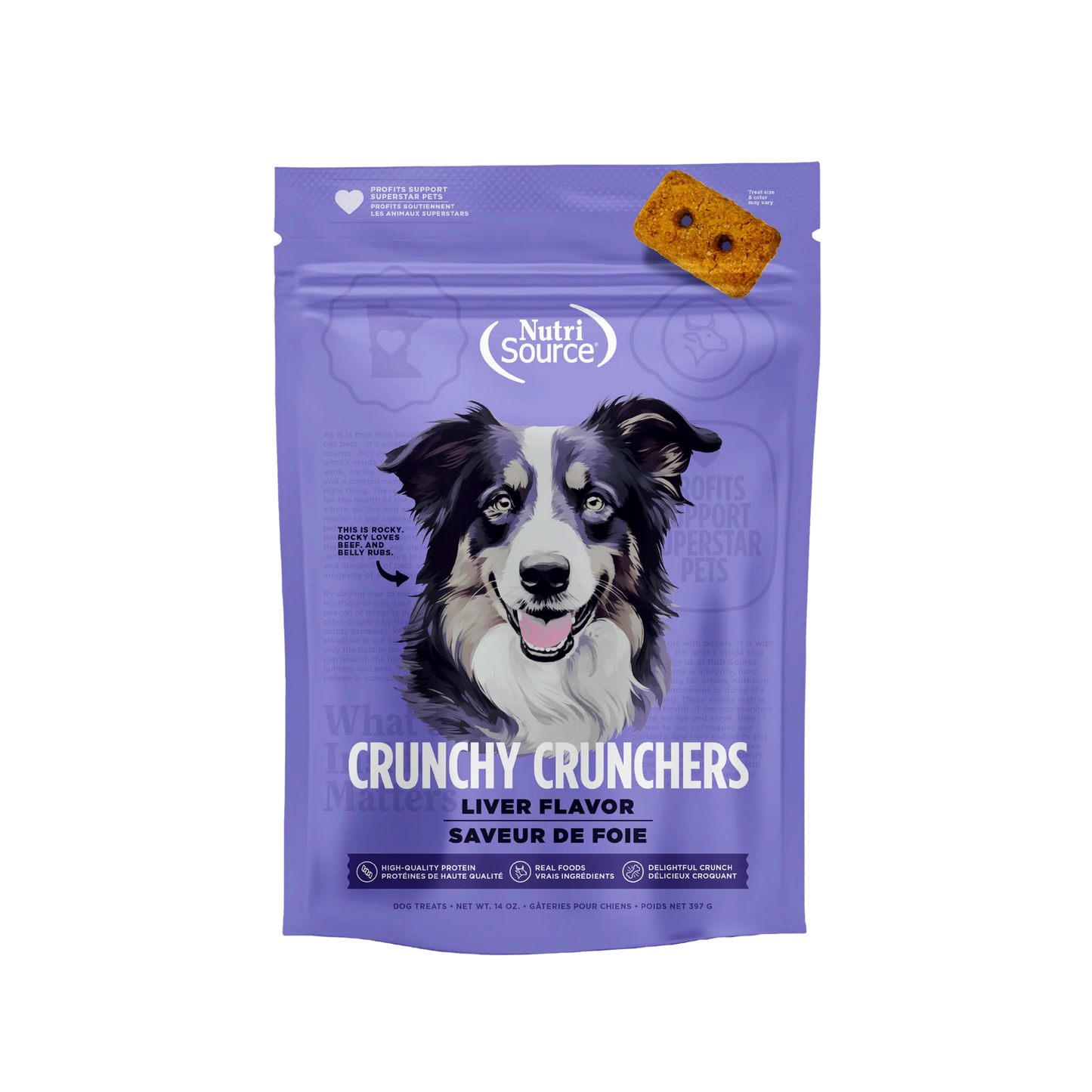 Nutri Source Grain Free Liver Biscuits 14 oz.