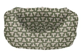 Fringe Odette Olive Round Cuddler Pet Bed