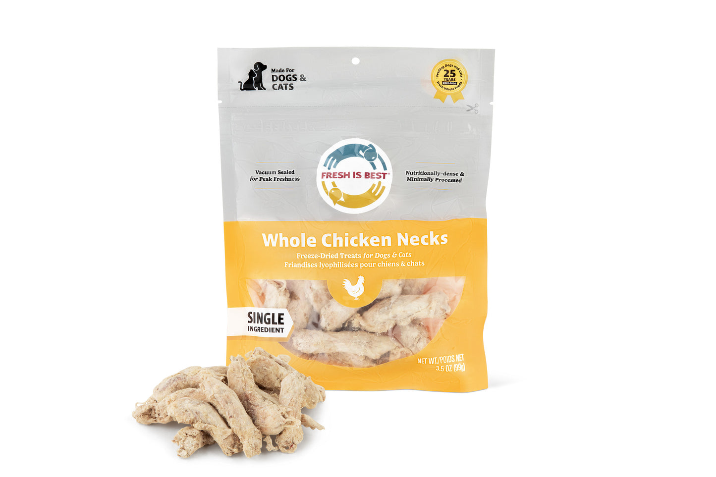 Fresh is Best Chicken Necks 3.5 oz