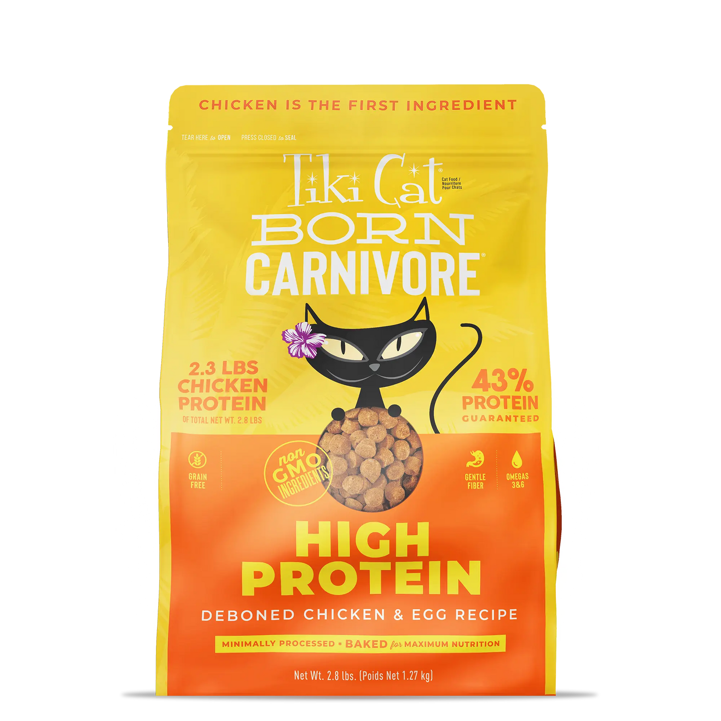 Tiki Cat Born Carnivore Chicken & Egg