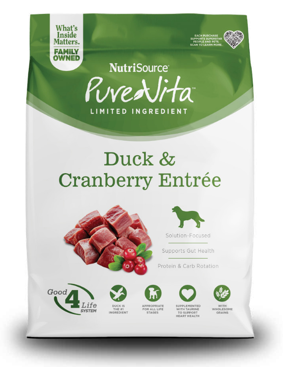 Pure Vita Duck & Cranberry Formula