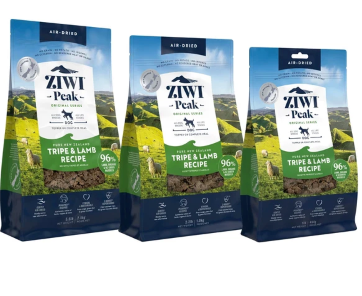Ziwi Peak Air-Dried Tripe & Lamb Recipe